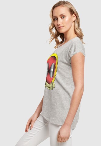 ABSOLUTE CULT T-Shirt 'Deadpool - Tattoo' in Grau