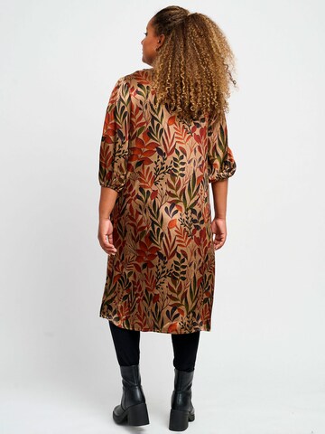 Pont Neuf Dress 'PNDena' in Brown