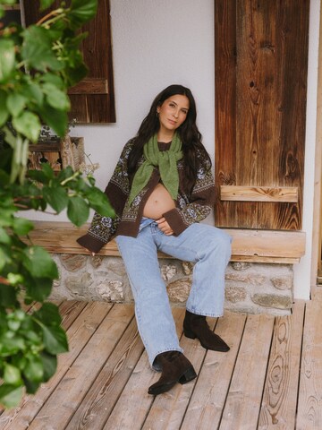 KAVAZI Knit cardigan in Brown