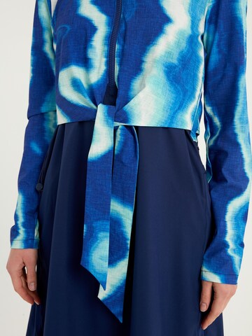 MARINA High neck Swimsuit Dress 'Modest Marina M2530-2' in Blue