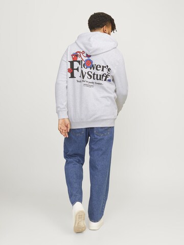 Sweat-shirt Jack & Jones Plus en blanc