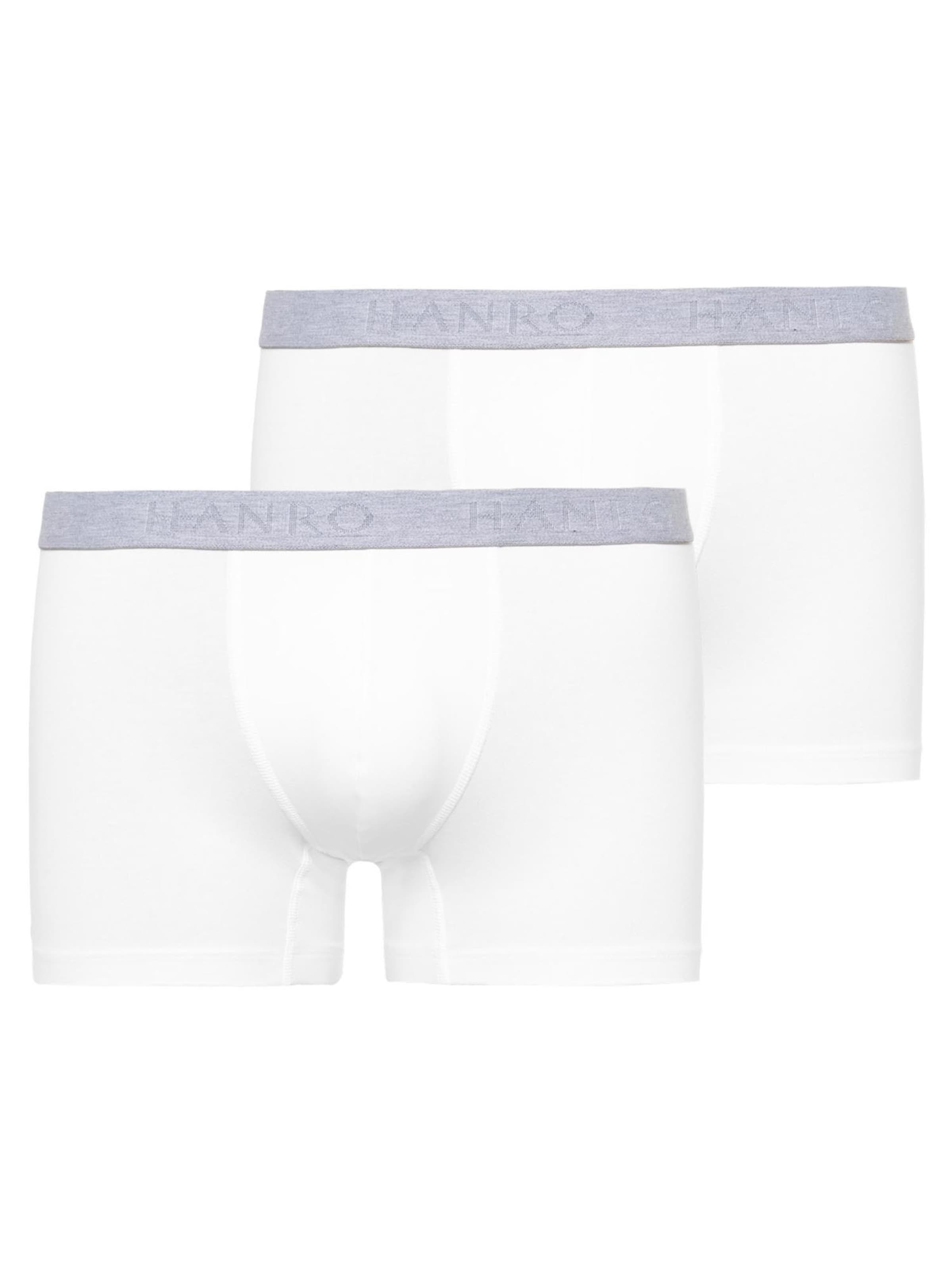 Hanro Boxer shorts 'Cotton Essentials' in White: front