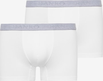 Hanro Boxer shorts 'Cotton Essentials' in White: front