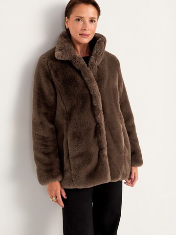 Cellbes of Sweden Wintermantel in Bruin