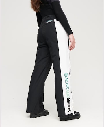 Superdry Regular Workout Pants in Black