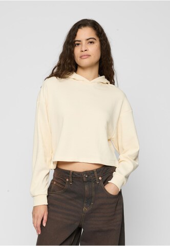 Sweat-shirt Urban Classics en beige : devant