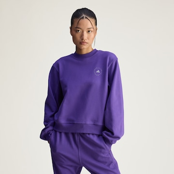 Sweat de sport ADIDAS BY STELLA MCCARTNEY en violet : devant