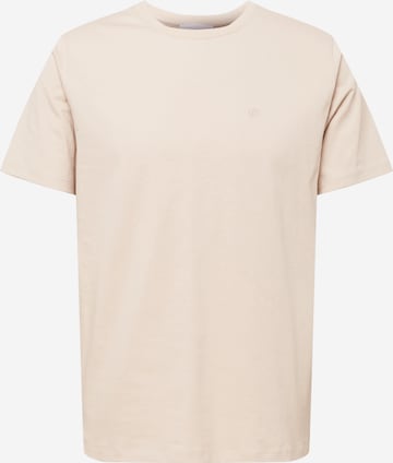 Rotholz T-Shirt in Beige: predná strana