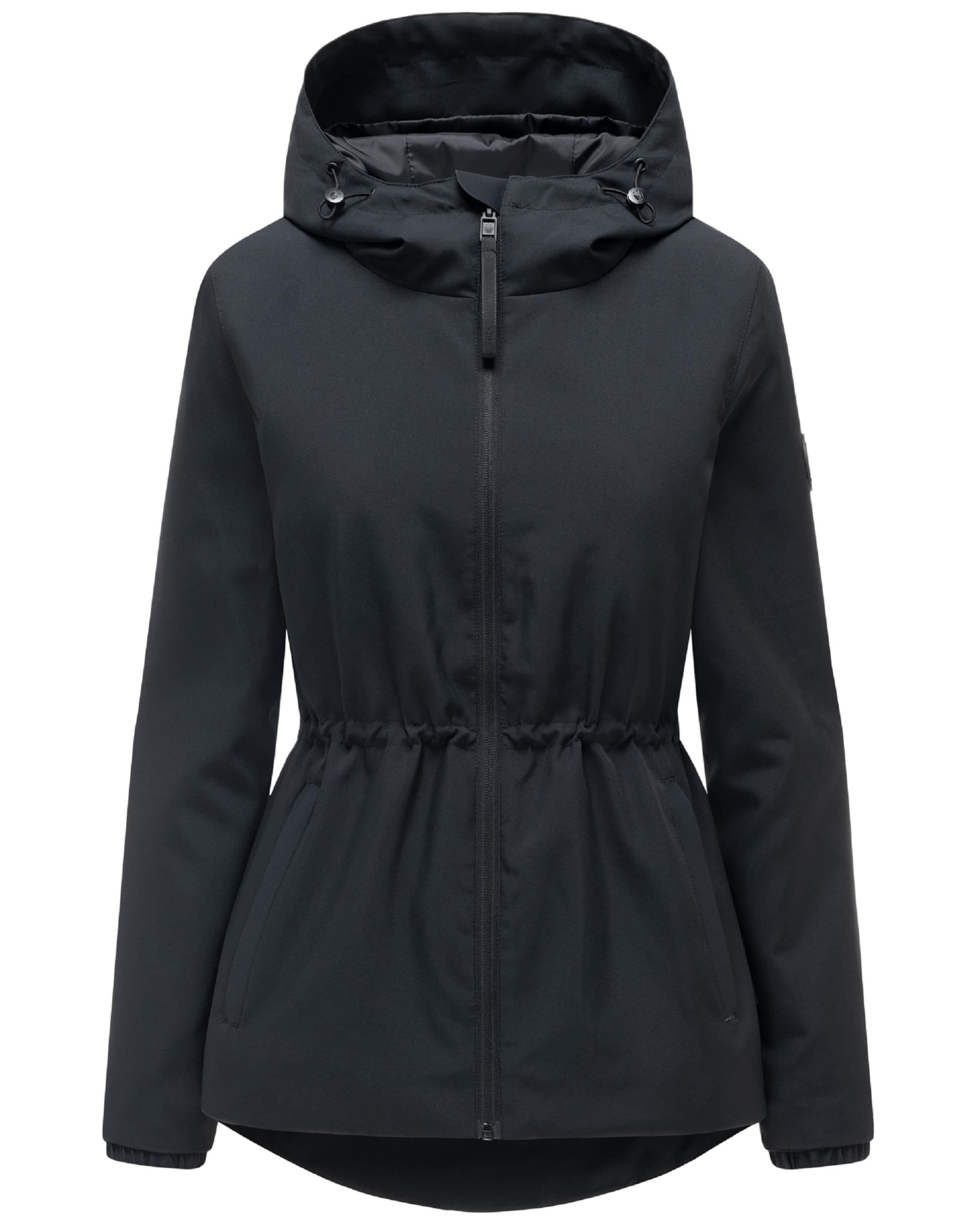 Veste fonctionnelle 'Katzilein 16' MARIKOO en noir : devant