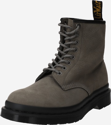 Ghete cu șireturi '1460' de la Dr. Martens pe gri: față