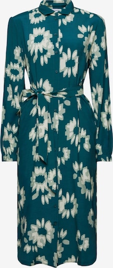 ESPRIT Kleid in elfenbein / smaragd, Produktansicht