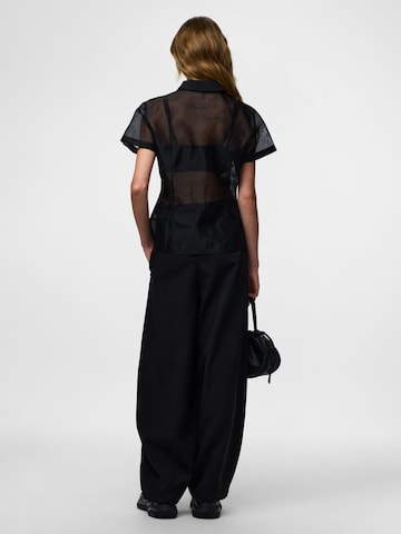PIECES Blouse 'PCNULLE' in Black