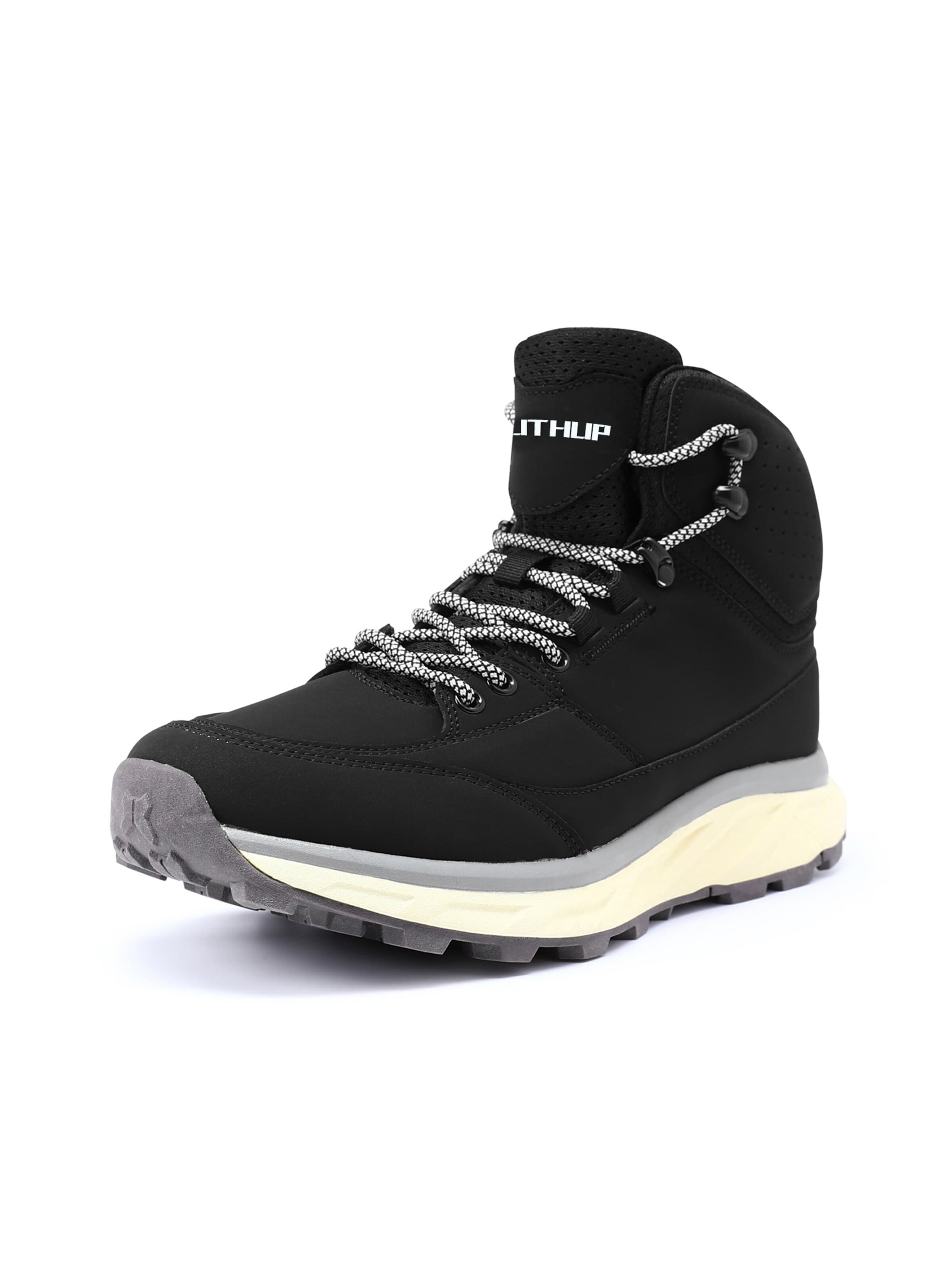 YOUTHUP Sneaker high 'Hauch' in Schwarz: Vorderseite