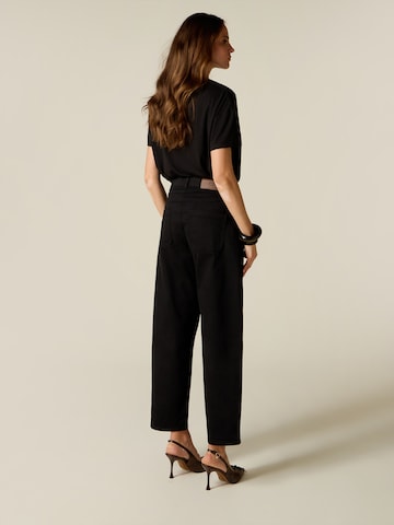 Loosefit Pantalon oltre en noir