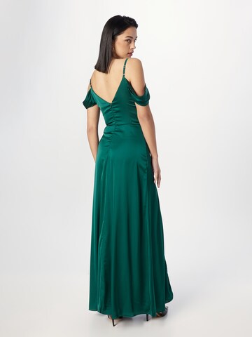 Rochie de seară 'CAROLINA' de la TFNC pe verde
