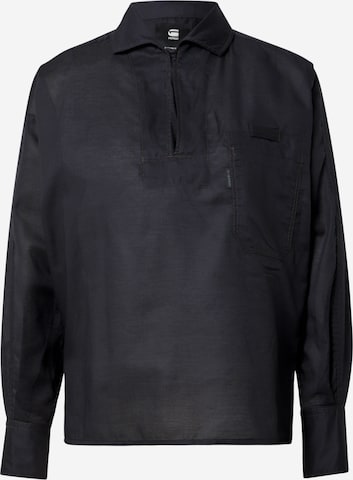 G-Star RAW - Blusa 'Bowling' em preto: frente