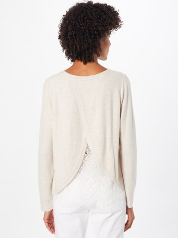 ONLY - Jersey 'ONLMAYEA LIFE' en beige