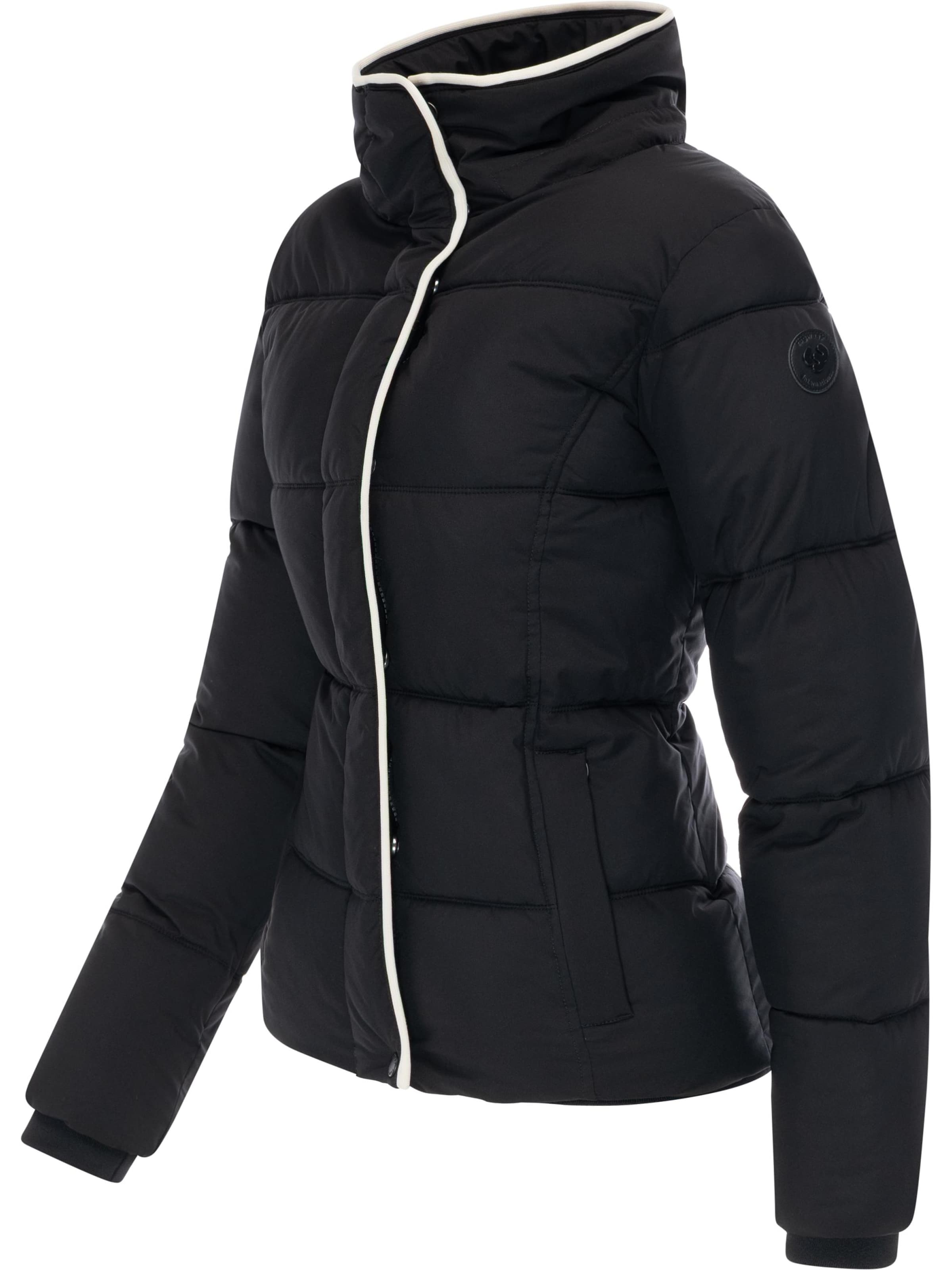 Ragwear Winterjacke 'Gleama' in Schwarz