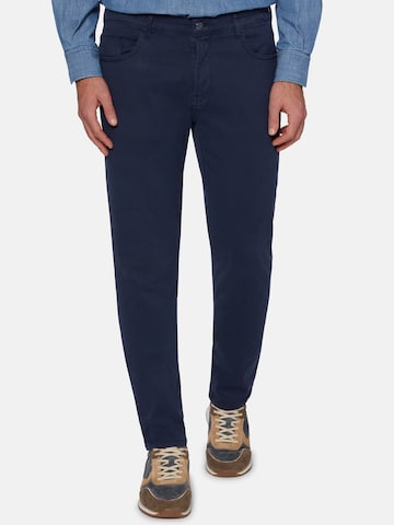 Boggi Milano Regular Jeans in Blauw: voorkant