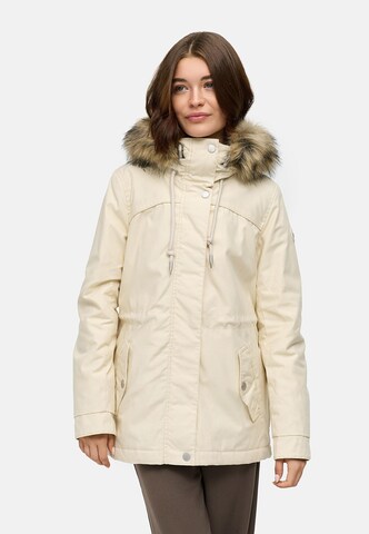 Parka invernale 'Tawny Short' di Ragwear in beige: frontale