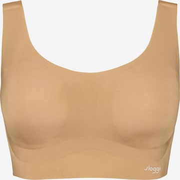 Soutien-gorge ' ZERO Feel Top ' SLOGGI en jaune : devant