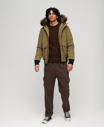 Superdry Winterjas 'Everest' in Groen