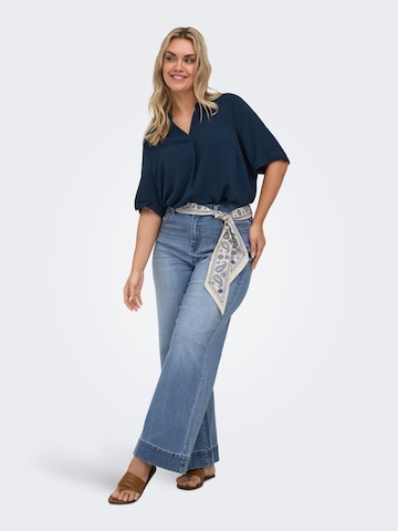 ONLY Carmakoma - Pierna ancha Vaquero 'CARWilly' en azul
