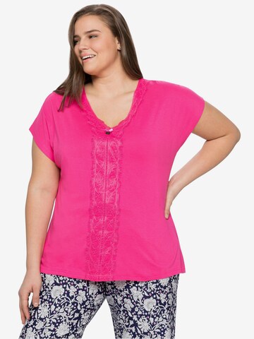 sheego by Joe Browns Shirt in Pink: front