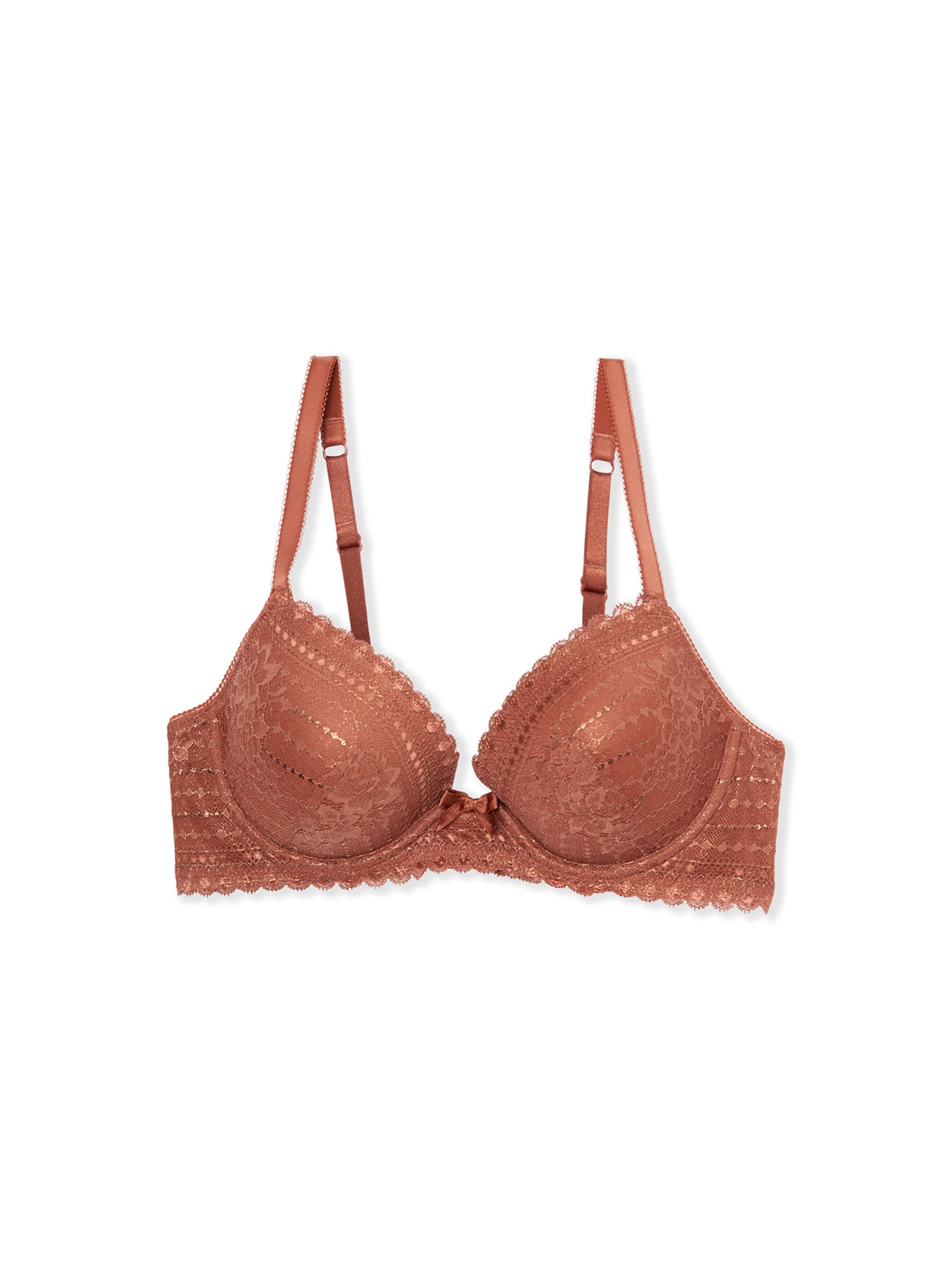 Reggiseno 'Panama' di ETAM in bronzo: frontale
