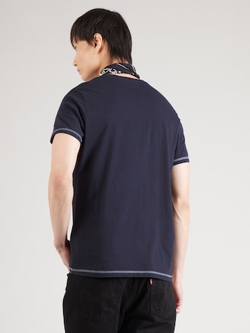 Tricou de la CAMP DAVID pe albastru