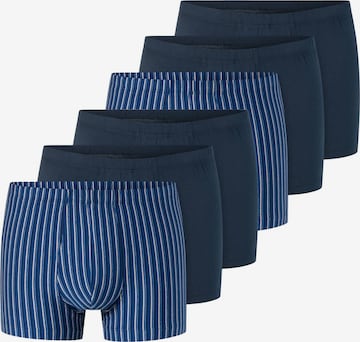 SCHIESSER Boxer shorts '95/5 Essentials - Cotton' in Blue: front