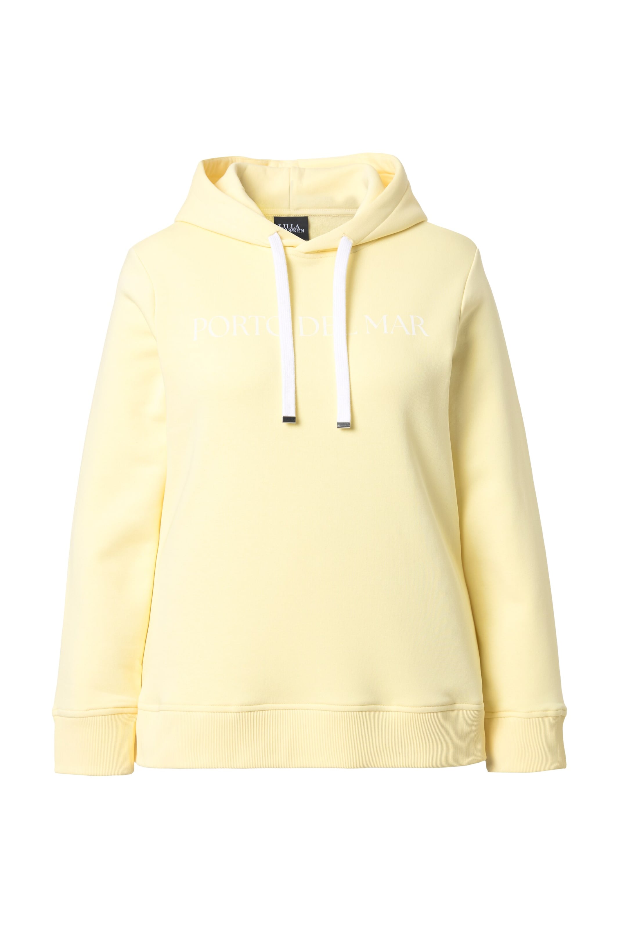 Ulla Popken Sweatshirt in Yellow: front