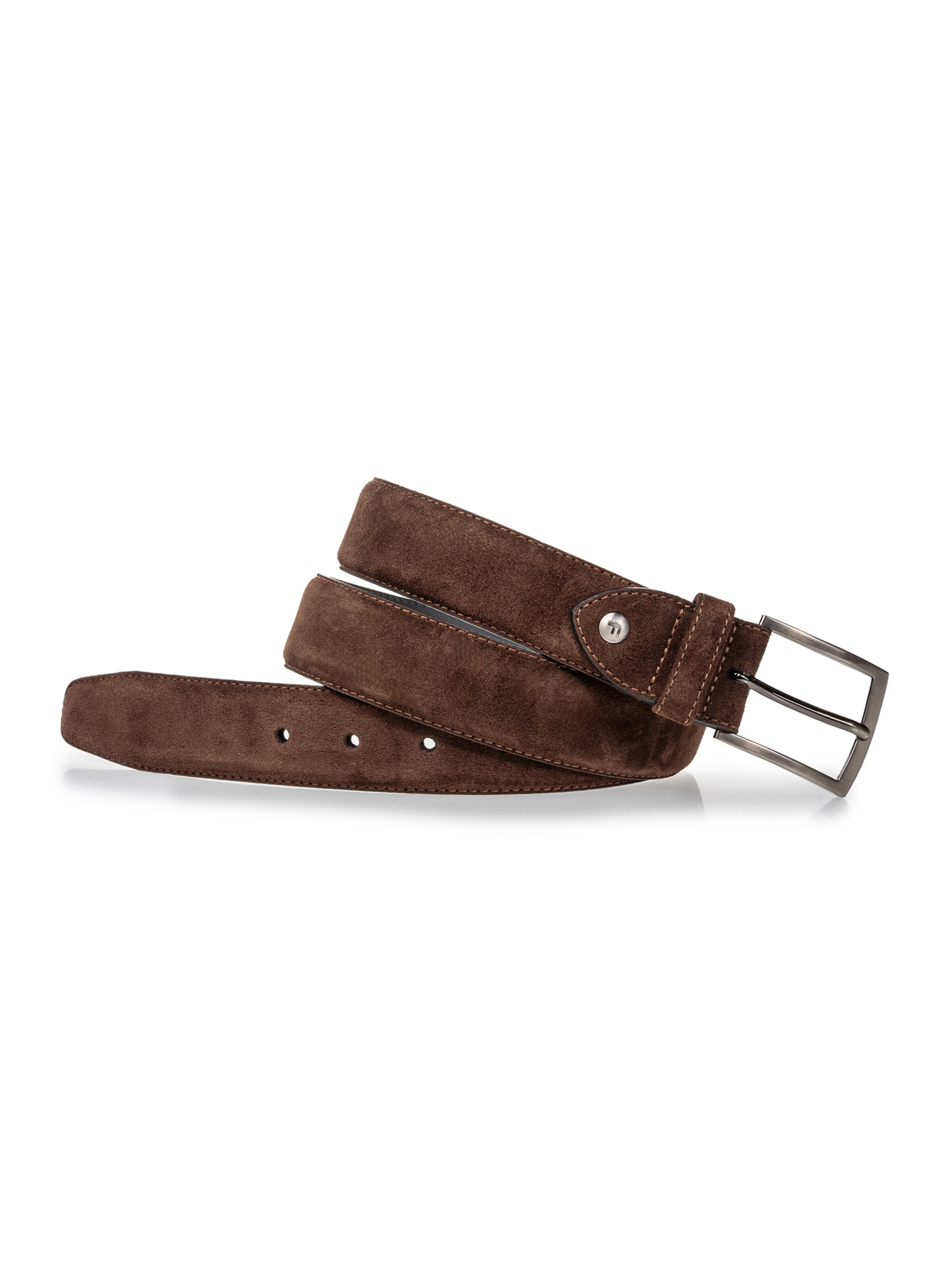 Floris van Bommel Riem 'DE BELTER 52' in Bruin: voorkant