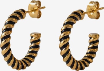 Boucles d'oreilles 'Twirl' PURELEI en or : devant