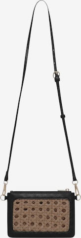 ILSE JACOBSEN Umhängetasche 'BRAID03' in Braun: Vorderseite