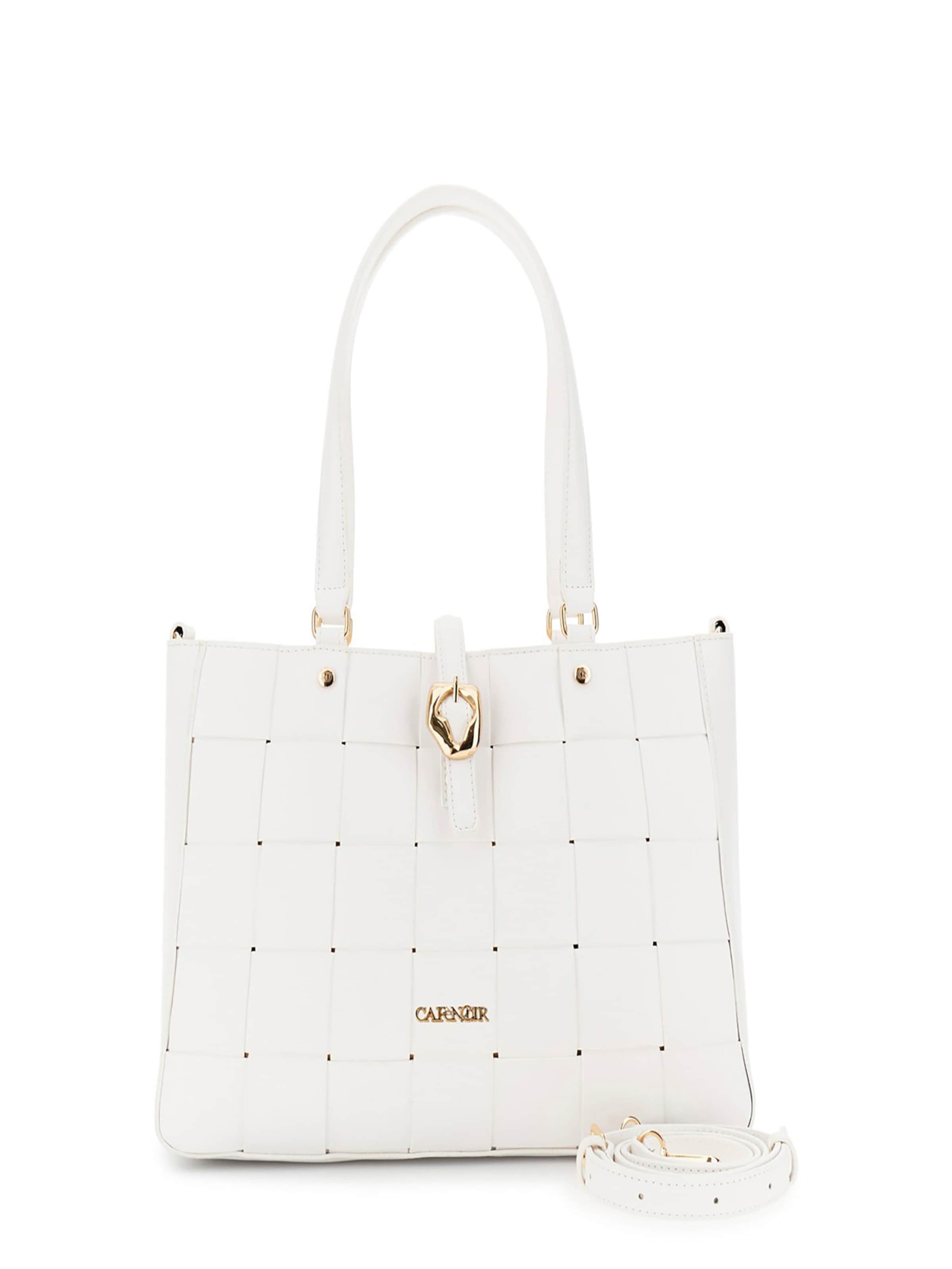 Shopper di CAFè NOIR in bianco: frontale