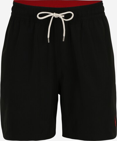 Polo Ralph Lauren Shorts de bain 'TRAVELER' en rouge / noir, Vue avec produit