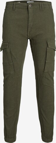 Jack & Jones Junior Slim fit Pants in Green: front