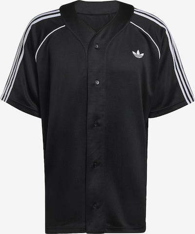 ADIDAS ORIGINALS Camisa 'Adicolor' em XS em preto / branco, Vista do artigo