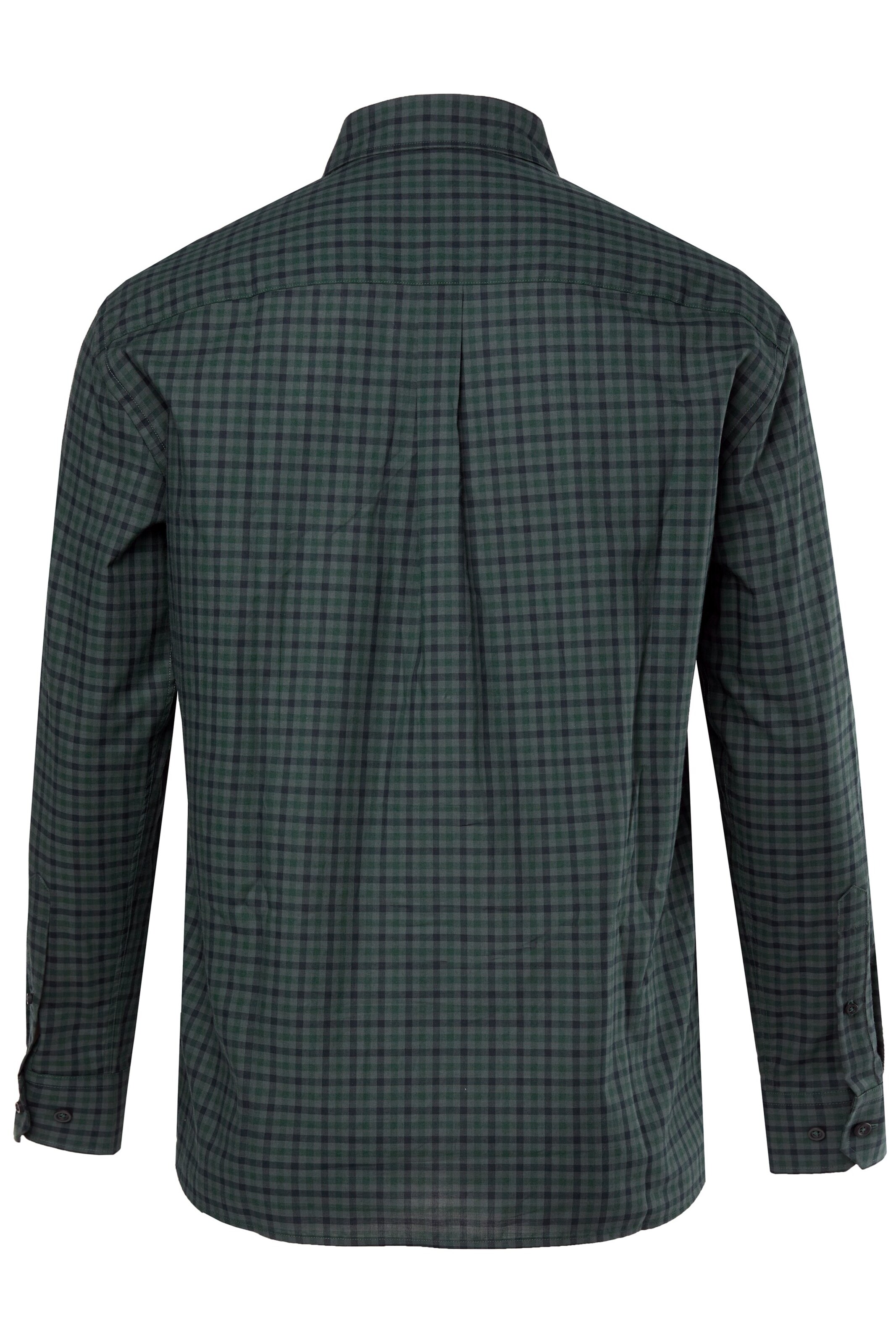 Men Plus Comfort Fit Hemd in Grün