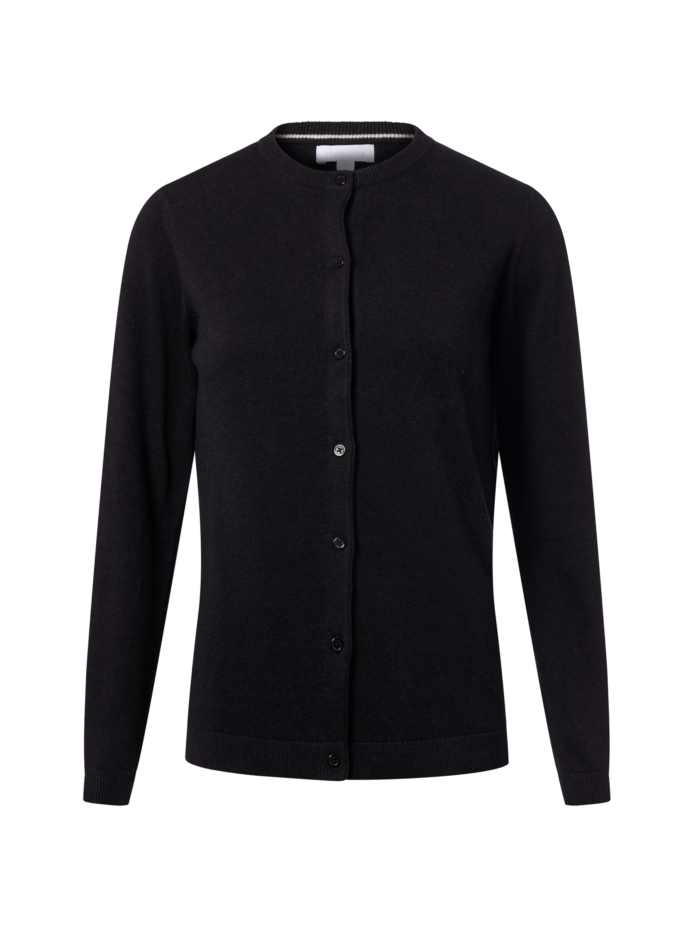 Brookshire Knit Cardigan in Black: front