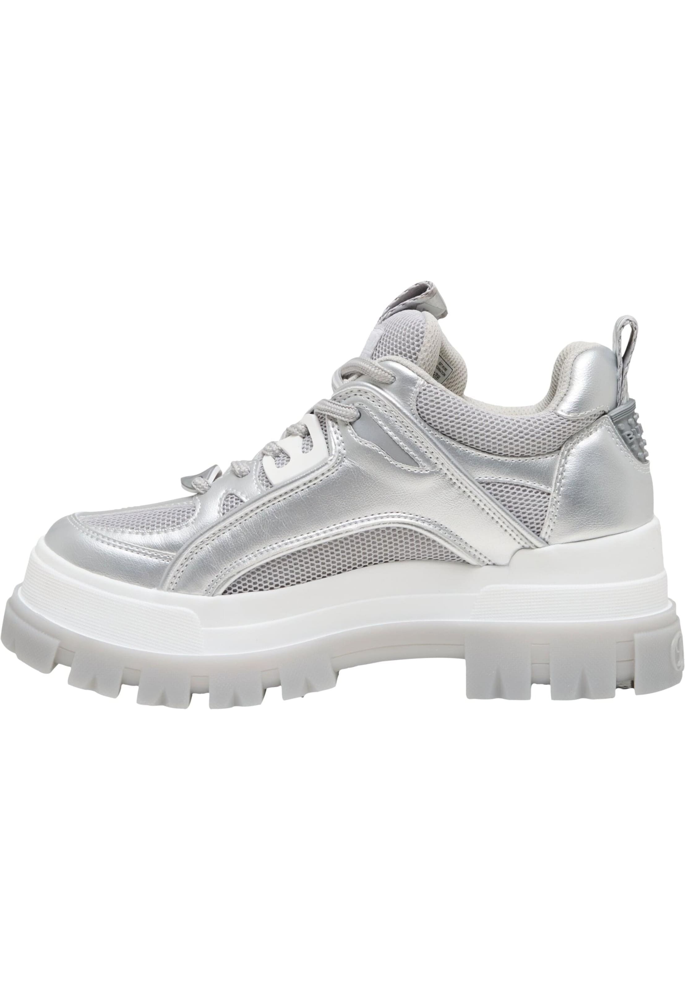 Stivaletto stringato 'Aspha Hyp' di BUFFALO in argento