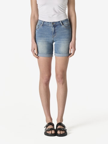 KOROSHI Regular Farkut värissä sininen: etupuoli