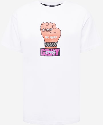 Grimey Shirt in Wit: voorkant