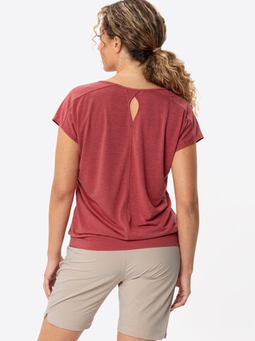 VAUDE Performance shirt 'Skomer III ' in Red