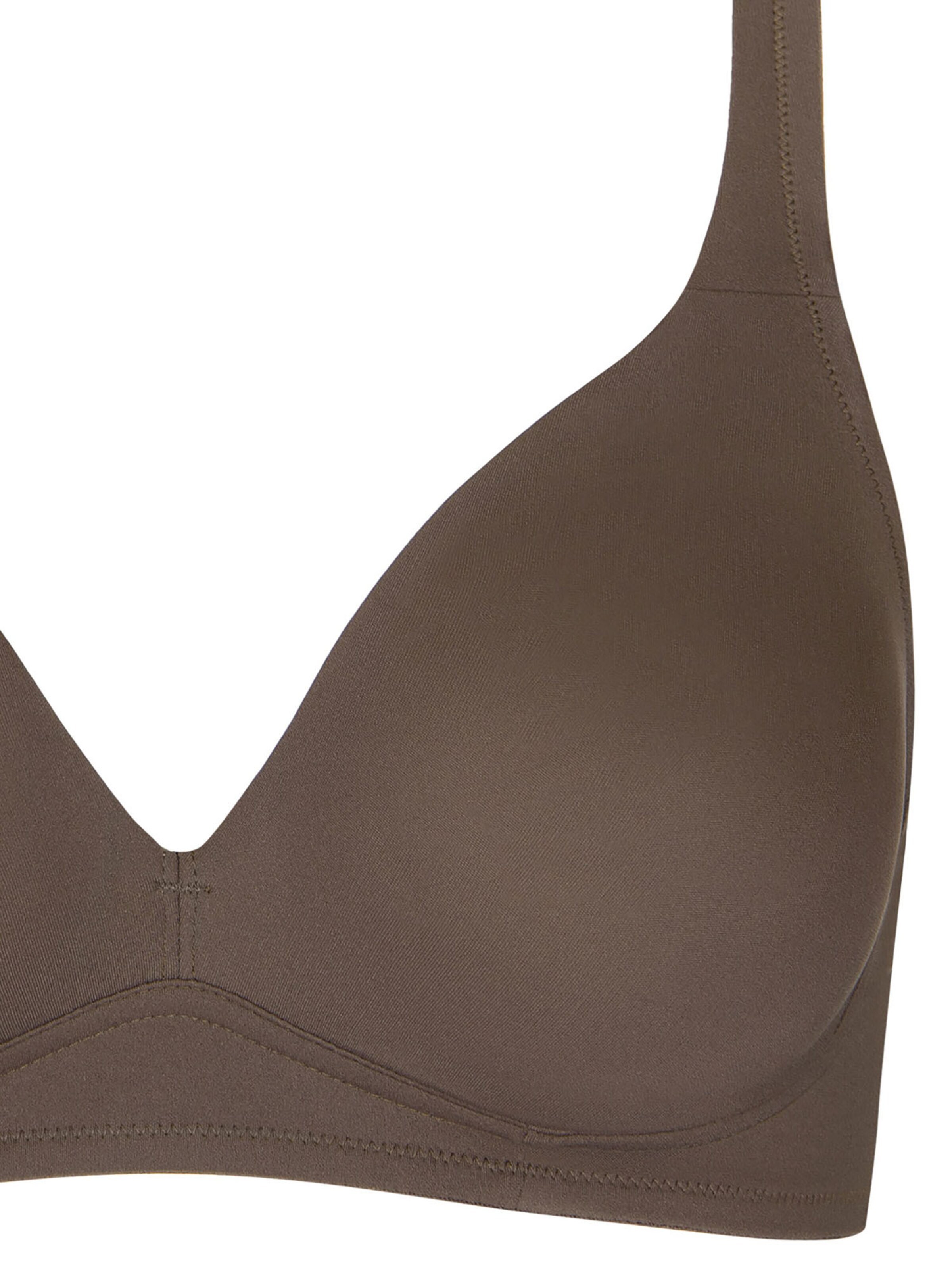 Lisca T-shirt Bra 'Maya' in Brown