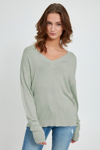 b.young Sweater 'MMPIMBA' in Green: front