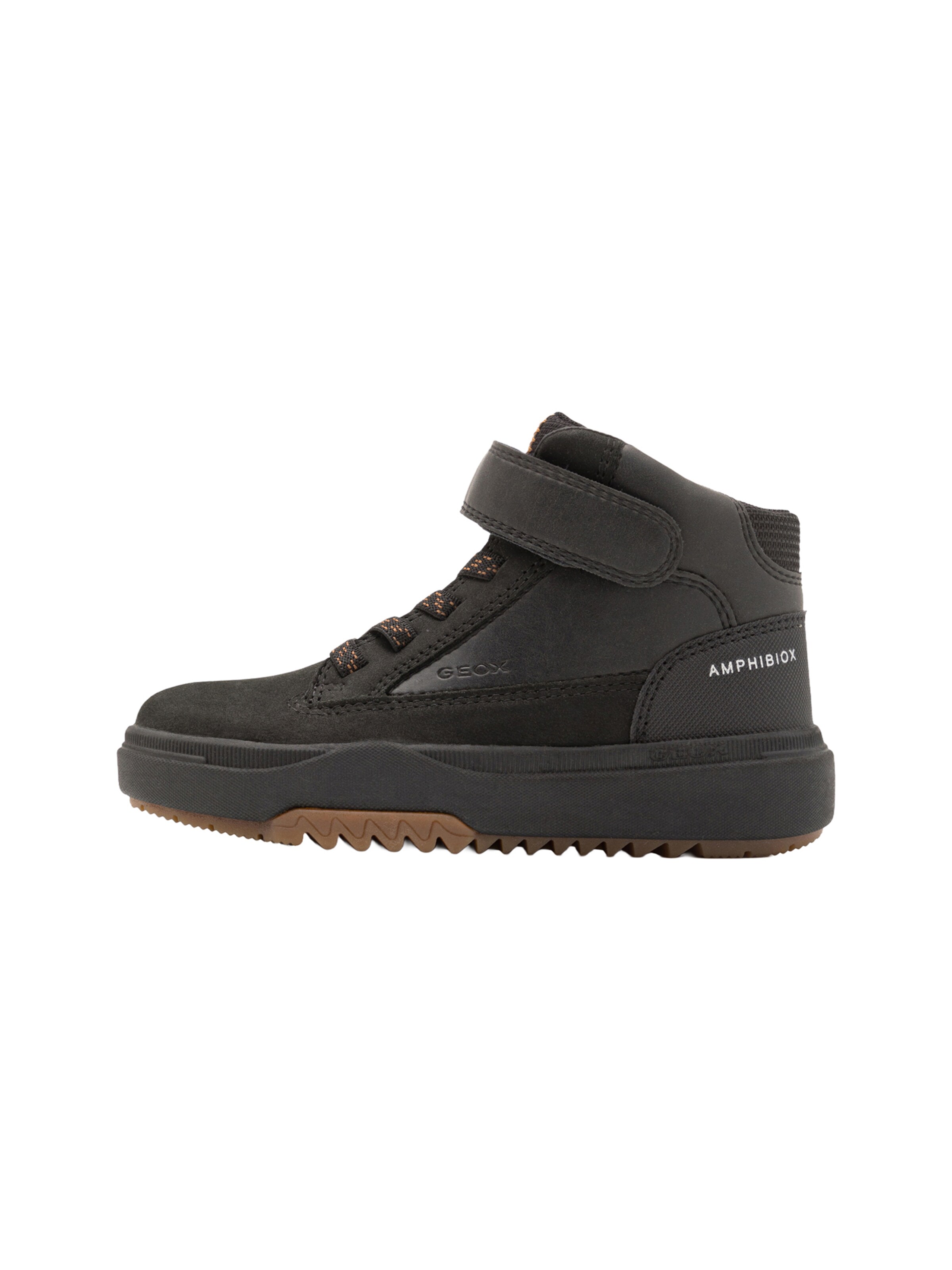 GEOX Сникърси 'J BUNSHEE  ABX' в черно: отпред