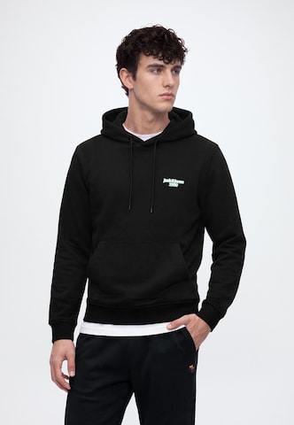 Abercrombie & Fitch - regular Pantalón en negro: frente