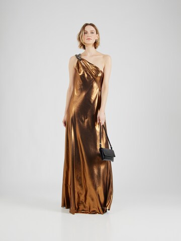 Abito da sera 'LARMON' di Lauren Ralph Lauren in bronzo